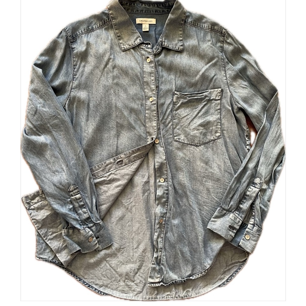 Women’s Blue Denim Shirt
